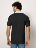 Cotton Color Block Half Sleeves Mens Polo  T-Shirt