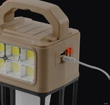 Solar Portable Camping Lantern 3 Light Modes Camping Lantern