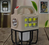 Solar Portable Camping Lantern 3 Light Modes Camping Lantern