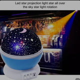 Colour Changing Good Night Star Master Rotating Projection Night Lamp